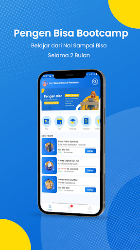Android application Pengen Bisa screenshort