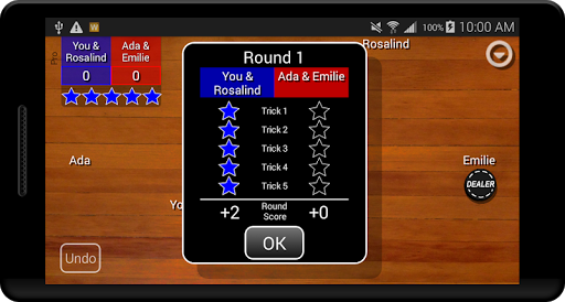 Euchre Card Classic Screen 3