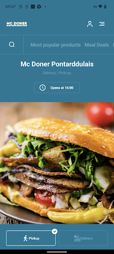 Android application Mc Doner Pontarddulais screenshort