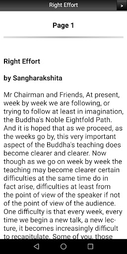 Buddhism: Right Effort Screen 2