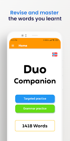 DuoCompanion - Duolingo helperのおすすめ画像1