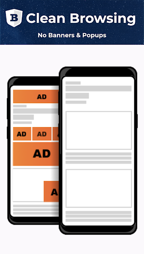 BLU Internet Browser :AdBlock, Screen 2