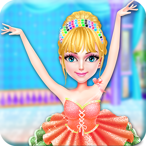 Ballerina princess salon logo