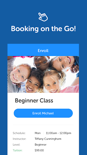 Android application Kids First Sports Center screenshort