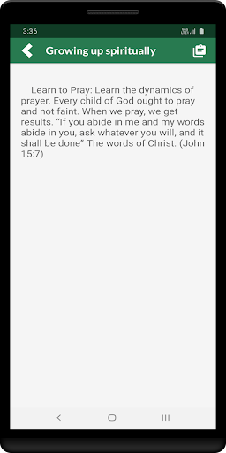 Growing up spiritually Screen 3
