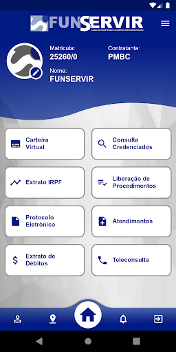Android application Funservir screenshort