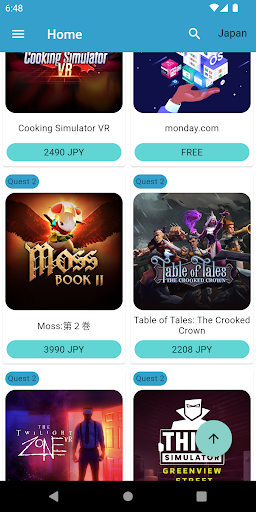 I want vr games! Screen 3