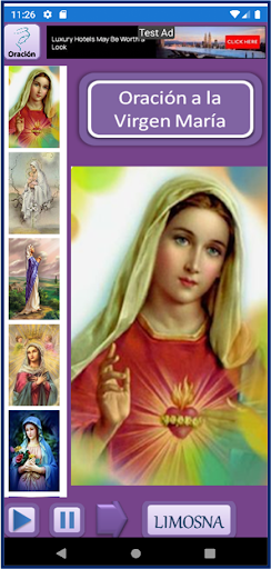 Android application Ave Maria Oracion screenshort