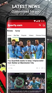 Sporty.com: Live Scores & News