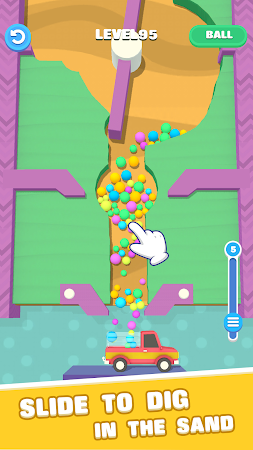 Game screenshot Falling Sand Ball-Dig The Sand mod apk