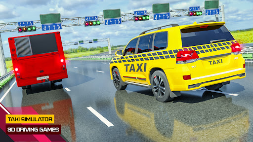 Taxi Games: City Car Driving Screen 2