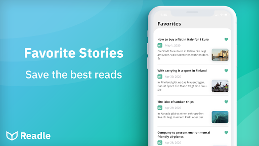 Readle: Learn German with Stories & Flashcards