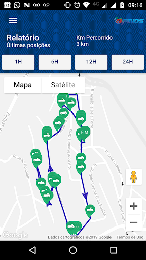 Android application Rfinds screenshort