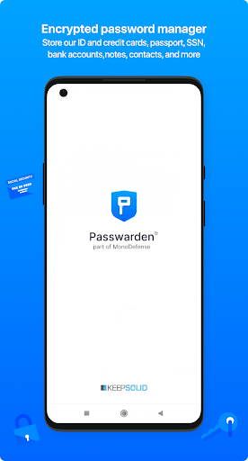 Android application Password Manager - Passwarden screenshort