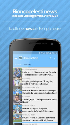 Biancocelesti News - Lazio VARY screenshots 1
