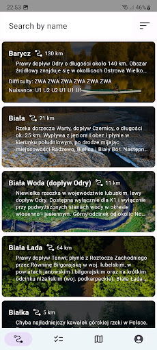 Android application PaddlePal screenshort