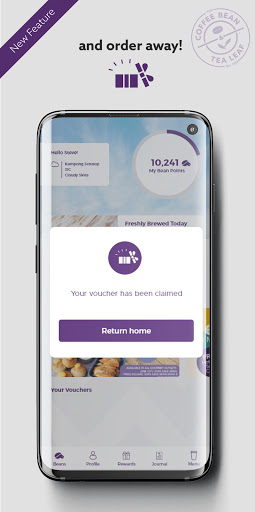The Coffee Bean Brunei Rewards Screen 3