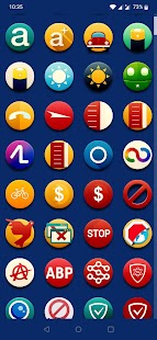 PixxR Buttons Icon Pack Captura de pantalla