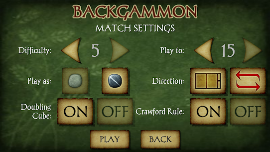 تحميل لعبة الطاولة Backgammon Free مهكرة للاندرويد [آخر اصدار] 3