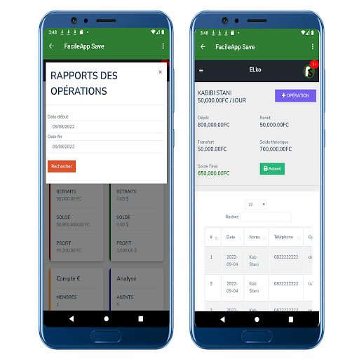 FacileApp Save Screen 2