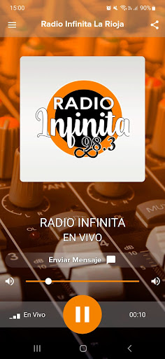 Android application Radio Infinita La Rioja screenshort