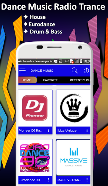 Captura 6 Dance Music Radio Eurodance android
