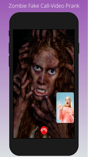 Zombie Fake Call-Video Prank Screen 2
