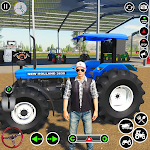 Cover Image of Download US Tractor Farming Sim Offroad  APK