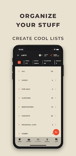Android application Byebye: Organize. Declutter. screenshort