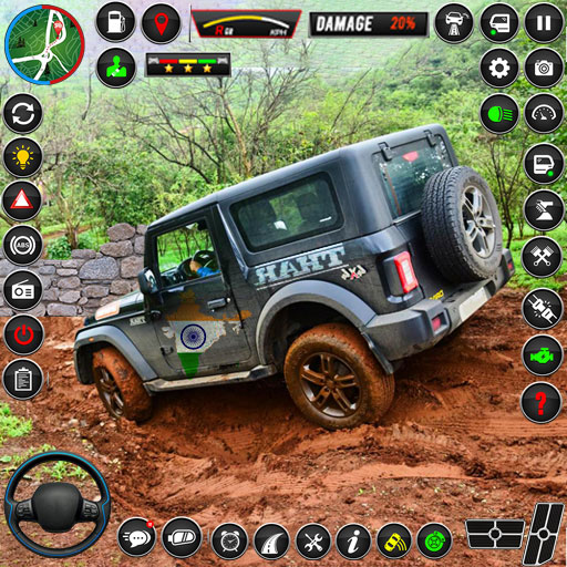 Jeep Simulator Jeep Driving 3D logo