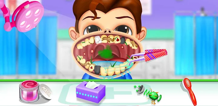 Superhero Dentist Doctor Games  MOD APK (Free Shopping) 1.10