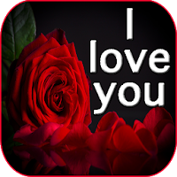 I love you flowers images GIF & rose HD wallpapers