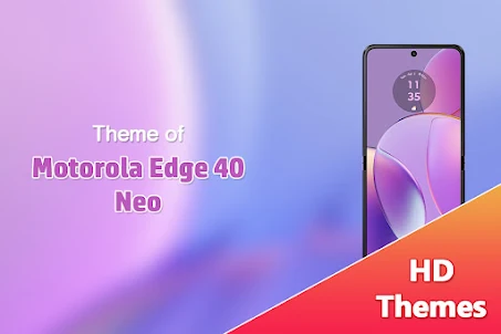 Theme of Motorola Edge 40 Neo