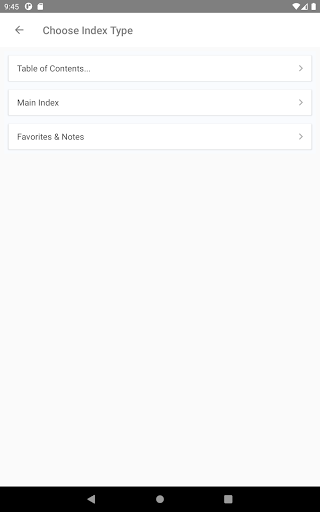 Screenshot of Mosby's PDQ for RN