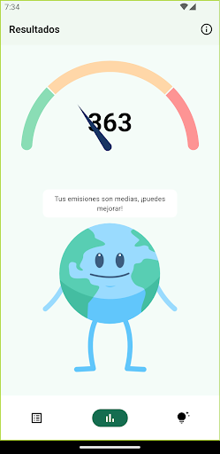 Mi huella Screen 3
