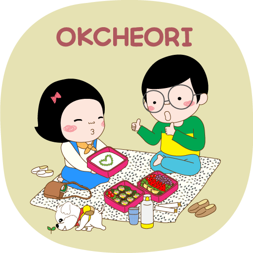 옥철이 나들이 카톡테마 logo