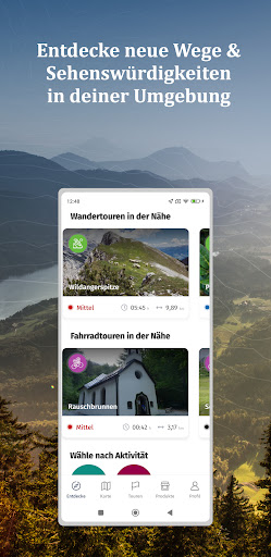 Screenshot of KOMPASS Outdoor & Hiking Maps