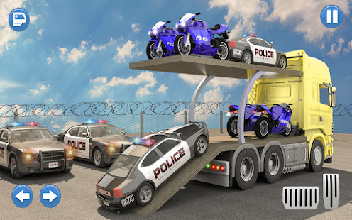 US Police Multi Level Car Transporter Truck 2020