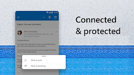 screenshot of Microsoft Outlook Lite: Email