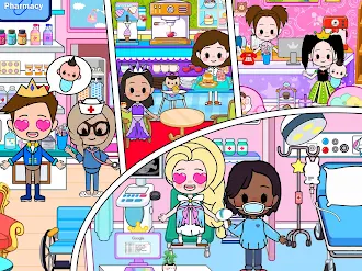 Game screenshot Princess Town: Hospital Life apk download