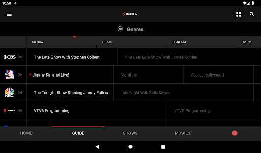 Screenshot of StrataTV