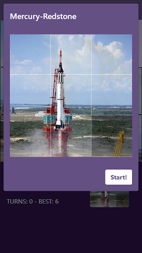 Slide Puzzle Rockets Screen 3