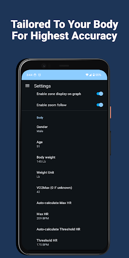 Screenshot of Live Heart Rate Pro