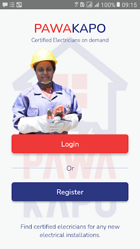 Android application Pawakapo Electrician screenshort