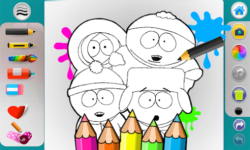 South Park coloring