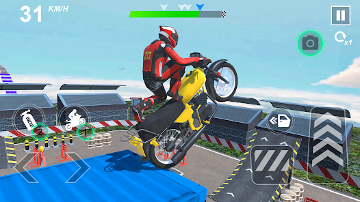 MOTO X3M Bike Racing Game - levels 1 - 15 Gameplay Walkthrough