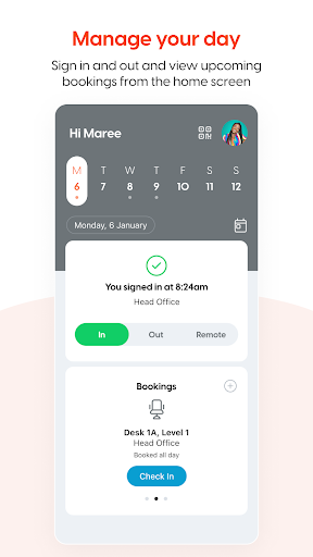 Android application SwipedOn Pocket | Employee App screenshort