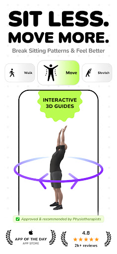 Screenshot of Moova: Stand Up Break