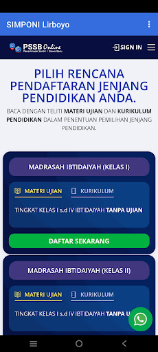 SIMPONI LIRBOYO Screen 2