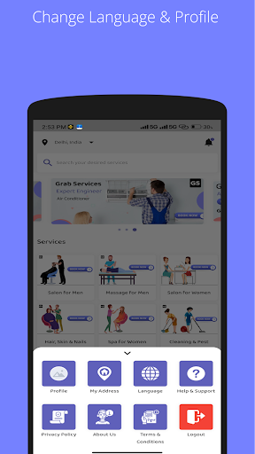 Grab Services  Home Services